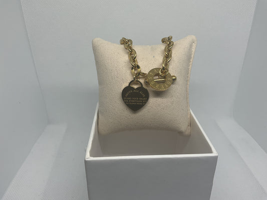 Pulsera corazón de Proverbios 4:23
